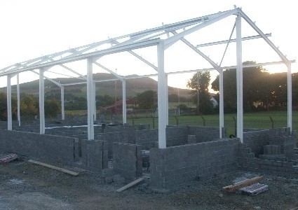 Steel Frame Building